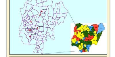 地図"東洋のナイジェリア